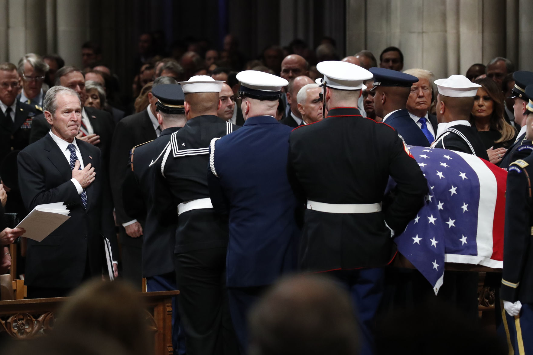 APTOPIX George HW Bush